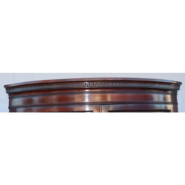 Drexel 1950s Mahogany Corner Cabinet by Drexel For Sale - Image 4 of 14