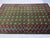 Green Turkmen Mori Gul Tribal Wool Area Rug, 6'7" X 10'3" For Sale - Image 4 of 16