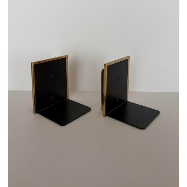 Metal 1970s Spain El Casco 23k Gold-Plated Sculptural Bookends - A Pair For Sale - Image 7 of 10