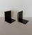 Metal 1970s Spain El Casco 23k Gold-Plated Sculptural Bookends - A Pair For Sale - Image 7 of 10