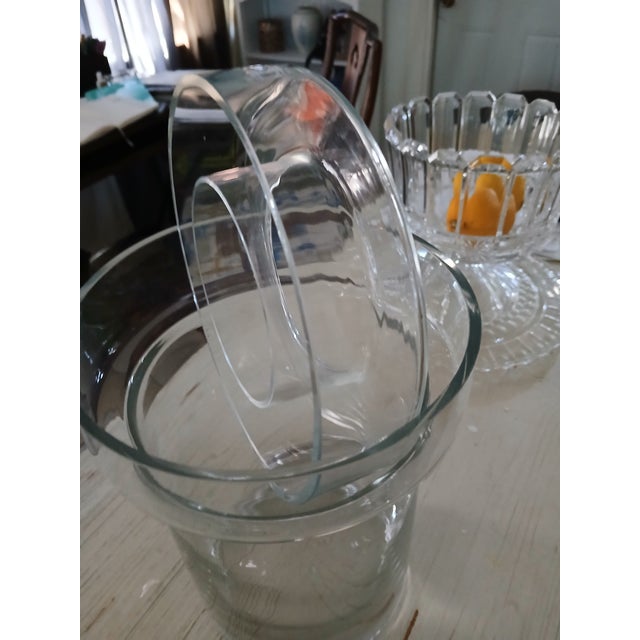 Mid-Century Modern 1970s Mid-Century Modern Blown Glass Champagne Bucket - F-029 | " the Floating Chill" For Sale - Image 3 of 12