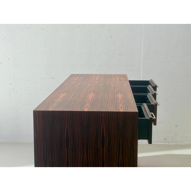 1990s Vintage Sideboard with Makassar Veneer, 1990s For Sale - Image 5 of 13