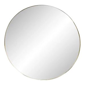 Mid 20th Century Large Italian Brass Framed Mirror