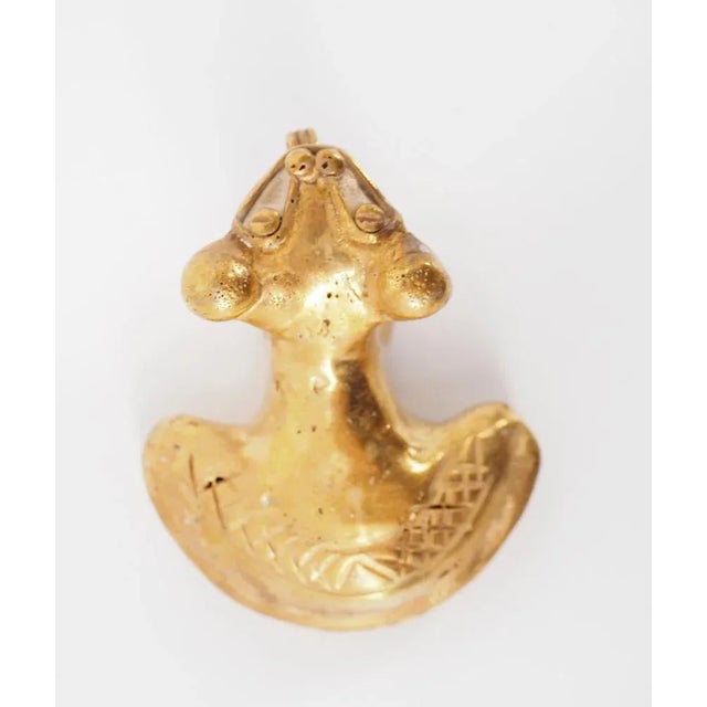 Colombian Taïrona Tumbago Statuette of Amazon Jaguar For Sale - Image 5 of 7