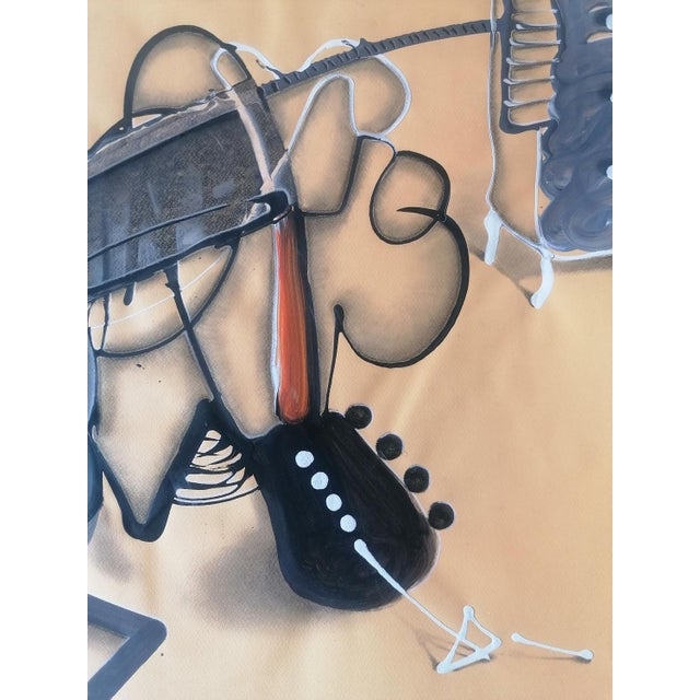 Stefano Mazzolini, AC18, 2017, Acrylic on Paper For Sale - Image 10 of 11