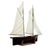 Late 19th Century Scale Model of a Wooden Boat, 1890s For Sale - Image 4 of 12