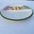 White 1960s Portuguese Majolica Purple Asparagus Divided Plate For Sale - Image 8 of 10