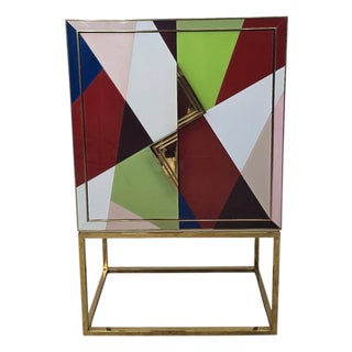 Hollywood Regency Torino Dry Bar by Jonathan Adler For Sale