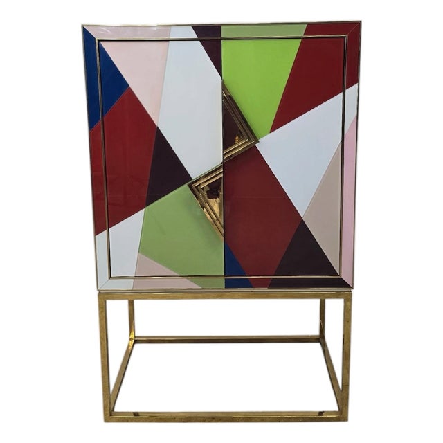 Hollywood Regency Torino Dry Bar by Jonathan Adler For Sale