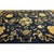 Late 19th Century Antique Traditional Elements Chinese Peking Floral Medallion Blue 1880s Rug For Sale - Image 5 of 10