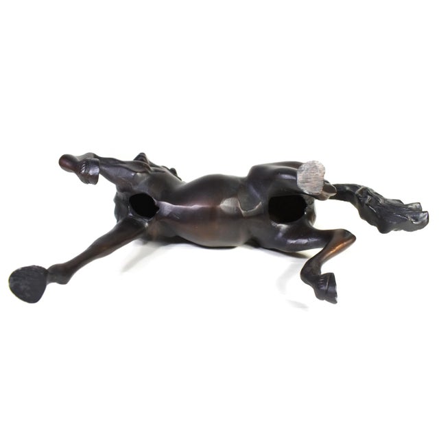 Bronze Horse Figurine Model For Sale - Image 10 of 12