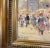 Mid-Century French Framed "Marche Breton a Quimper" Painting Signed Fanch Lel For Sale - Image 4 of 11