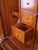 Inlaid Secretary with Bookcase and Writing Desk For Sale - Image 3 of 15