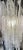 Exceptional cascade pendant with leaves glass Murano oversized around 30 cm with CHROME structure. The Design and the...