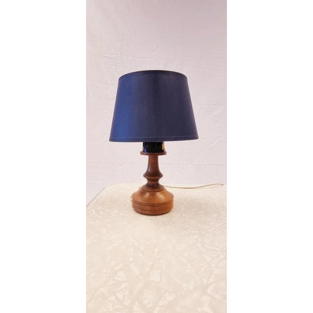 Small Wooden Table Lamps from Aka Electric, Germany, Set of 2 For Sale - Image 4 of 8