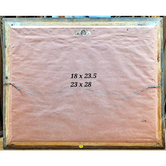 Oyster Gray “Jack Russells in a Barn” by f.m. Hollams (1877-1963) For Sale - Image 8 of 8