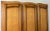 Vintage French Louis Carved Oak Triple Door Armoire For Sale - Image 4 of 18