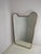 Mid-Century Modern Mirror with Brass Frame, Italy, 1950s For Sale - Image 3 of 14