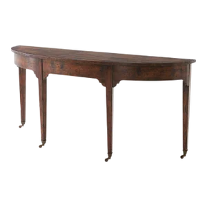 Georgian Bowfront Console Table