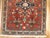 Zabihi Collection Traditional Full Pile Mat Size Antique Sarouk Ferehan Rug - 1'10" x 2'7" For Sale - Image 4 of 6