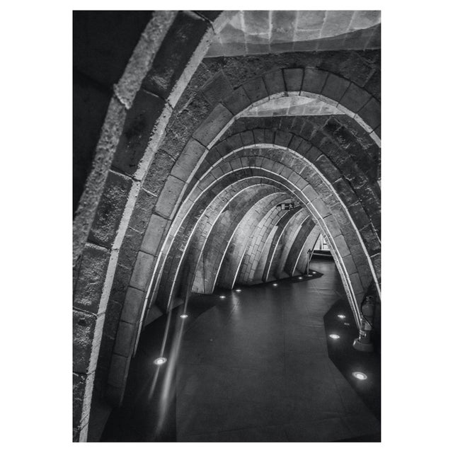 Set of 8 - 'Arches' #1 Unframed Contemporary Black and White Gallery Wall of Photographs Installation For Sale - Image 6 of 10