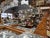 French Art Deco Walnut Sideboard with Marble Top and Original Mirror, 1930s For Sale - Image 12 of 15