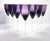Vintage Deep Purple Amethyst Tall 7 Wine or Water All Purpose Glasses 10 1/2” 16oz Excellent condition. No chips, cracks,...