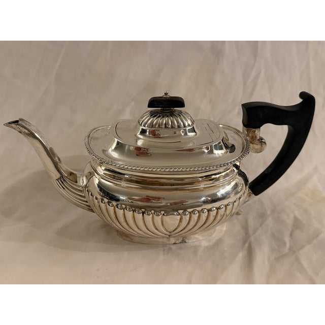 Antique English Sterling Silver Tea & Coffee Set – Made for John Wanamaker, 2365g For Sale - Image 9 of 11