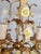 Vintage Gold-Plated and Hand-Forged Florentine Pendant Lamp with Porcelain Roses, 1960s For Sale - Image 14 of 18