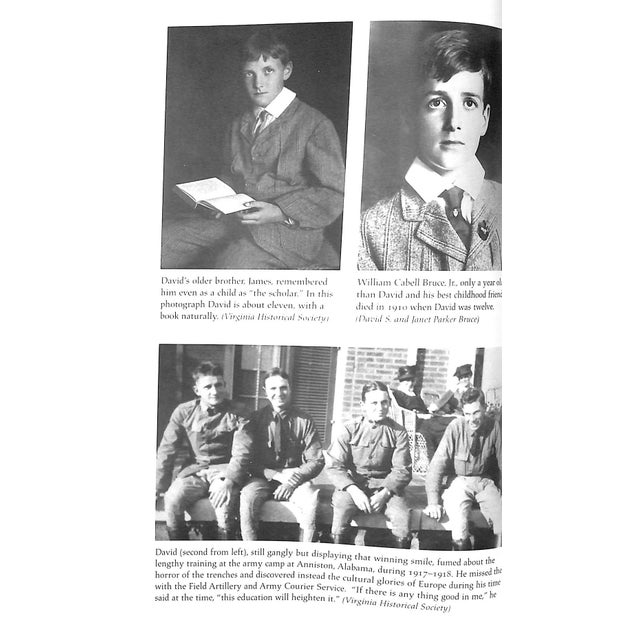 White "The Last American Aristocrat: The Biography of David k.e. Bruce, 1898-1977" 1996 Lankford, Nelson D (Inscribed) For Sale - Image 8 of 12