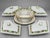6 Pc, Chinese Export "Grapevine" Reticulated Porcelain Dessert Service, C. 1800 For Sale - Image 4 of 8