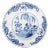 Antique 18th Century Delft Dutch Chinoiserie Floral Plate For Sale