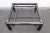 1970s Hollywood Regency Black Painted Glass Top Coffee Table 1577 For Sale - Image 5 of 13