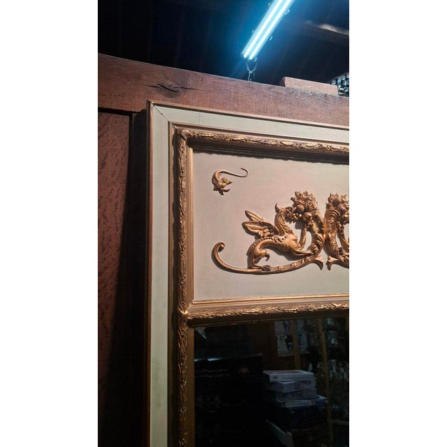 Louis XVI Style Mirror, 1960 For Sale - Image 6 of 7