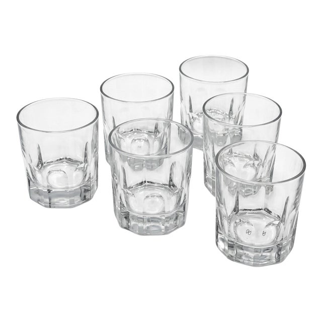 1950s Mid-Century Modern Kosta Boda "Prince" Lowball Glasses by Vicke Lindstrand - Set of 6 For Sale