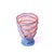 Gaetano Pesce Pompitu II Vase in Clear Light Ruby by Gaetano Pesce for Fish Design For Sale - Image 4 of 8