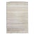 Modern Apadana's Safi Collection Handmade Stripe Designed Wool Rug For Sale