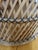 Vintage Franco Albini Style Rattan & Wicker Coffee Table & End Tables, Set of 3 For Sale - Image 9 of 10