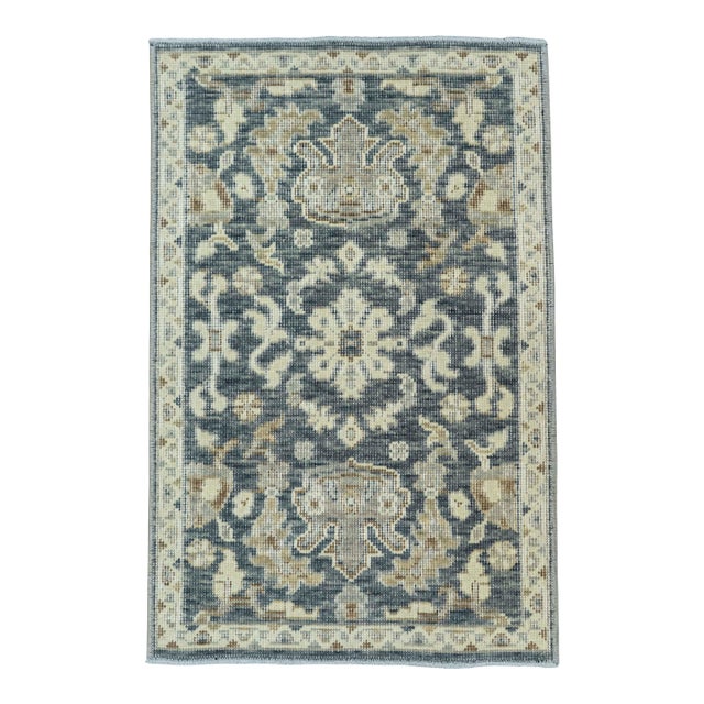 Turkish Oushak Rug 1'7" x 2'5" #20444 For Sale