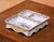 19th Century French Faience Divided Serving Tray in the Rouen taste. Crafted in France circa 1880, this elegant antique...