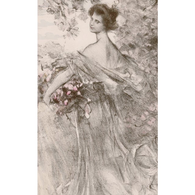 Maurice Eliot, Printemps, 1897, Lithograph on Paper For Sale - Image 3 of 10