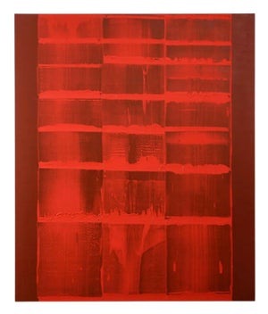 John Zinsser, Large Oil Painting Color field, Minimalist, Abstract Expressionist John Zinsser, 1997