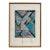 Robert Kelly, 1983 Abstract Geometric Oil and Gouache Painting Study for Alma Robert Kelly For Sale