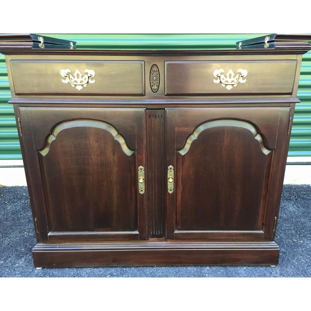 Ethan Allen Court Server Bar Chairish
