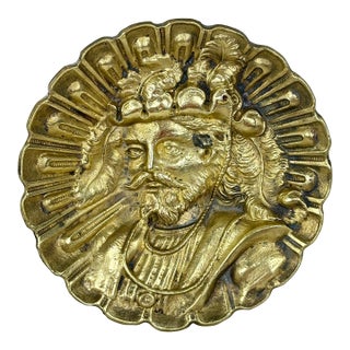 Vintage Brass Catchall/Ashtray For Sale