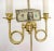Pair of 1970 Twisted Brass Tube Trumpet Shape Sconces For Sale - Image 6 of 13
