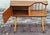 1960s Mid-Century Modern Asymmetrical German Console Table in Birch and Elm, 1960s For Sale - Image 5 of 7