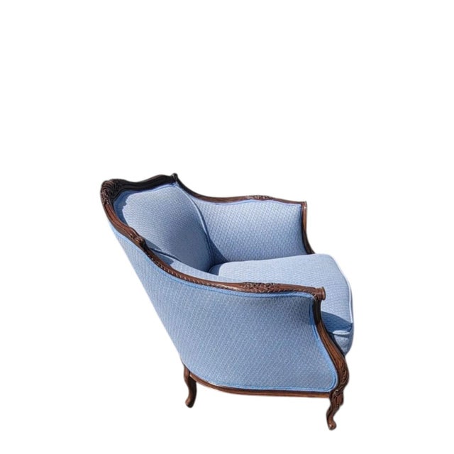 1930 Italian Club Living Room Chair Beachwood For Sale - Image 16 of 18