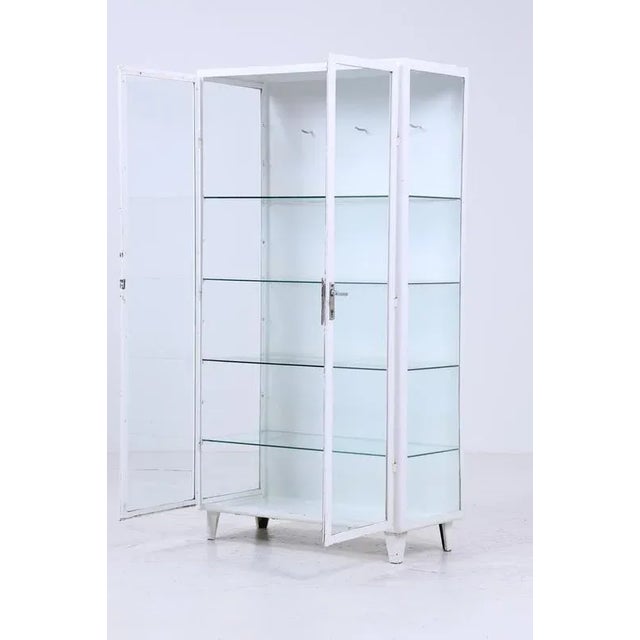 Large Vintage Medicine Cabinet, 1940s For Sale - Image 5 of 11