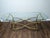 La Barge Vintage Brass Console Table w/ Glass Top – Hollywood Regency Vintage La Barge brass console table with glass top...